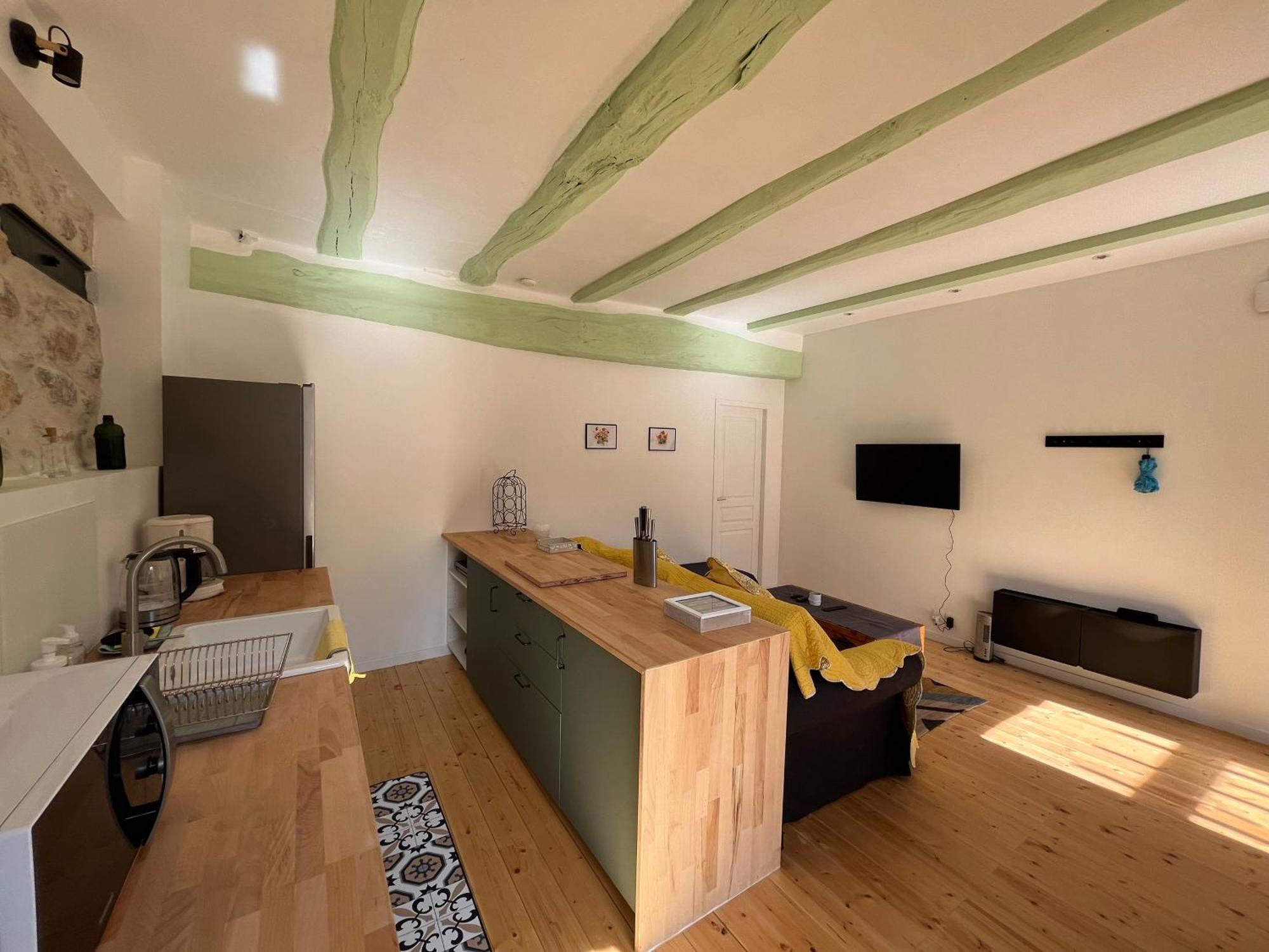 La Bastide Aux Iris - Les Capucines Apartment วีลล์โครซ ภายนอก รูปภาพ